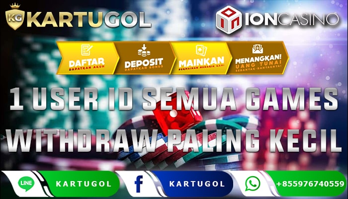 Withdraw ION Casino Online Minimal Hanya 10 Ribu